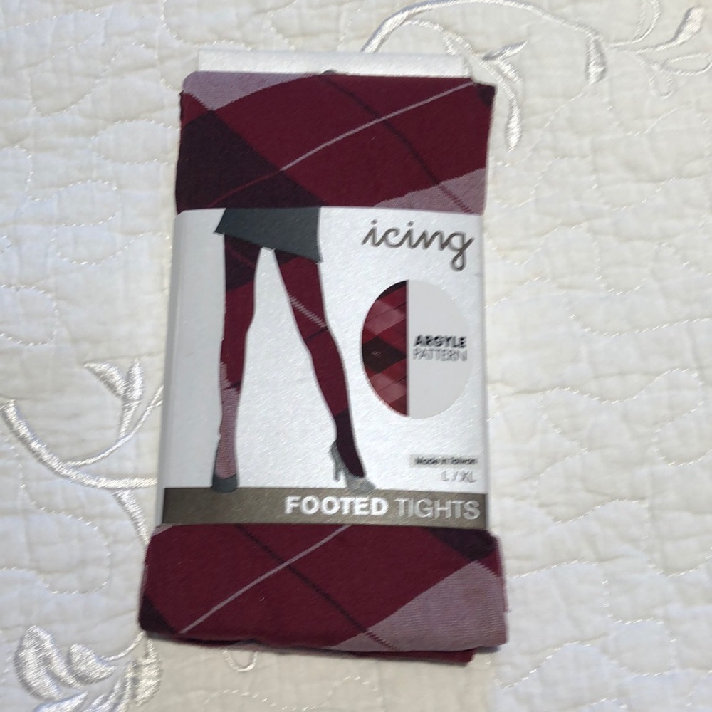 Argyle tights